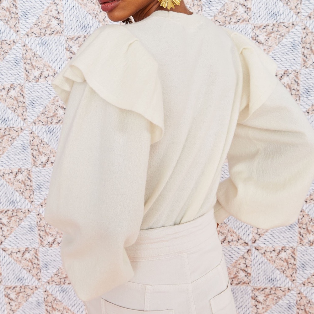 Ulla Johnson ruffle sweater